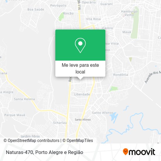 Naturas-470 mapa