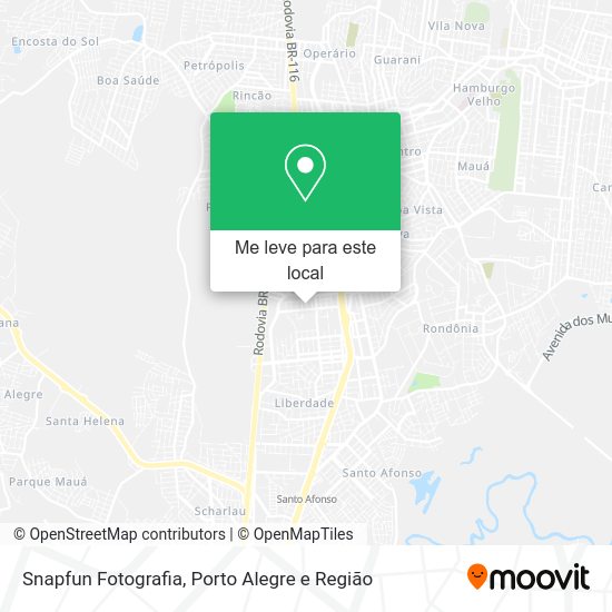 Snapfun Fotografia mapa