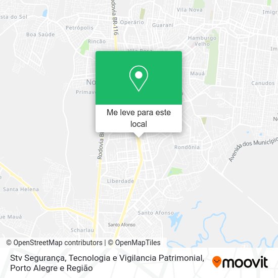 Stv Segurança, Tecnologia e Vigilancia Patrimonial mapa
