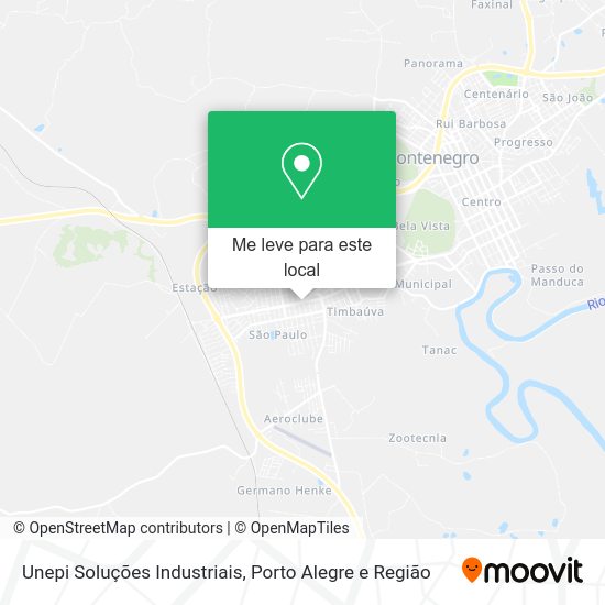 Unepi Soluções Industriais mapa