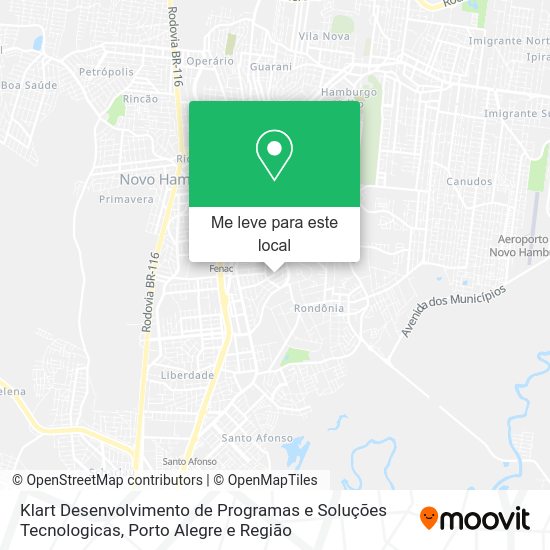 Klart Desenvolvimento de Programas e Soluções Tecnologicas mapa