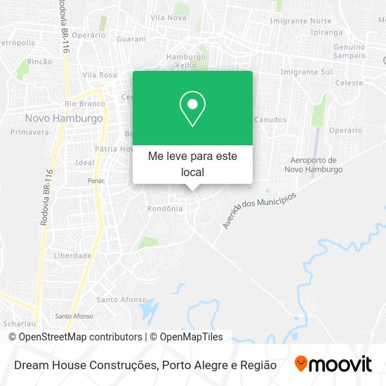 Dream House Construções mapa