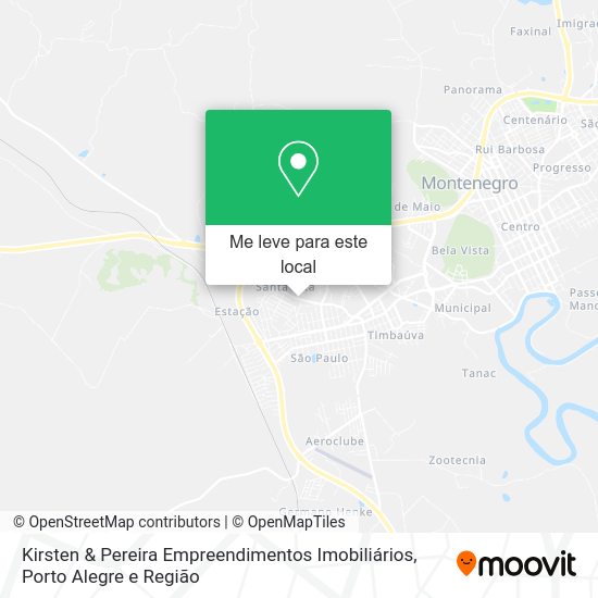 Kirsten & Pereira Empreendimentos Imobiliários mapa
