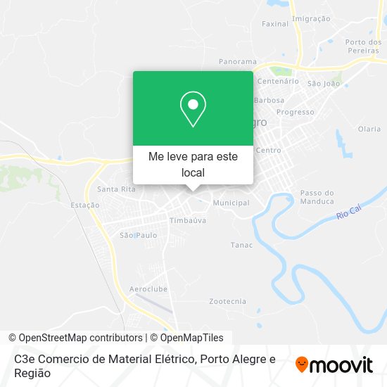 C3e Comercio de Material Elétrico mapa