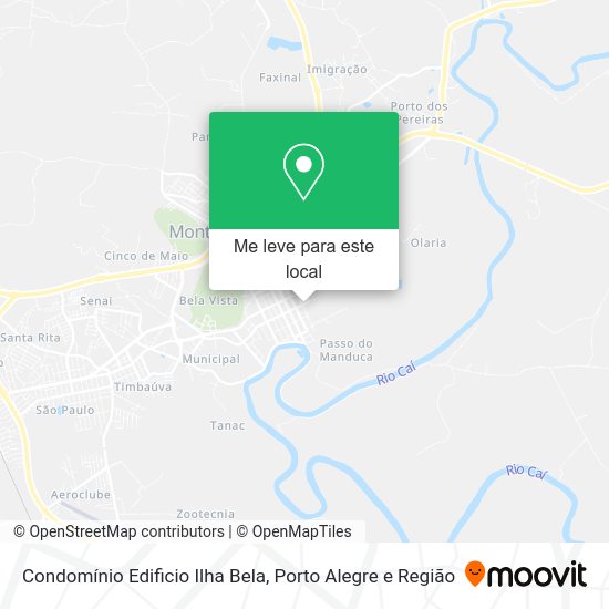 Condomínio Edificio Ilha Bela mapa