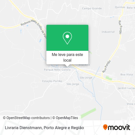 Livraria Dienstmann mapa