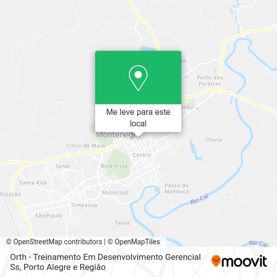 Orth - Treinamento Em Desenvolvimento Gerencial Ss mapa