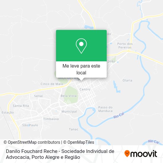 Danilo Fouchard Reche - Sociedade Individual de Advocacia mapa