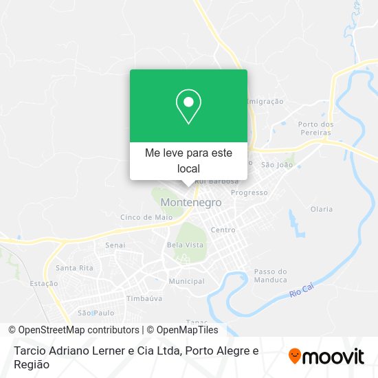 Tarcio Adriano Lerner e Cia Ltda mapa