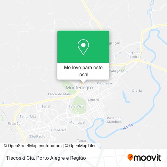 Tiscoski Cia mapa