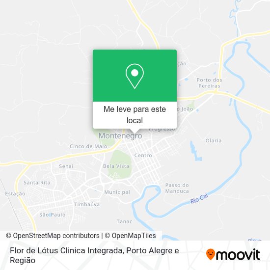 Flor de Lótus Clinica Integrada mapa