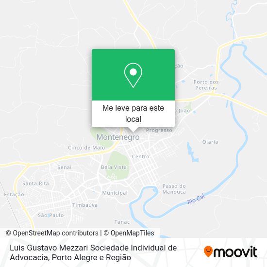 Luis Gustavo Mezzari Sociedade Individual de Advocacia mapa