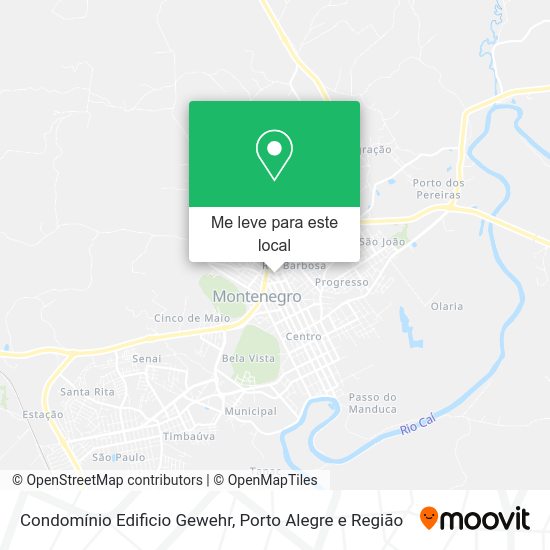 Condomínio Edificio Gewehr mapa