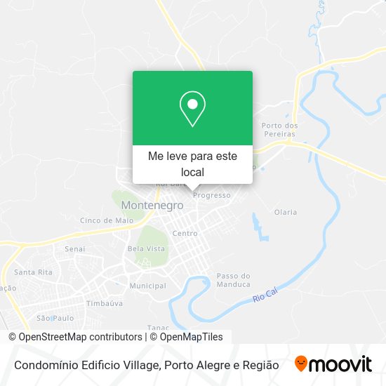 Condomínio Edificio Village mapa