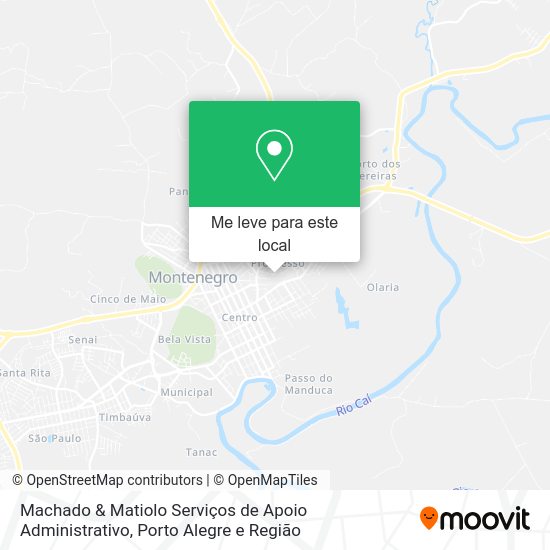 Machado & Matiolo Serviços de Apoio Administrativo mapa