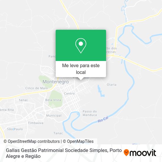 Gallas Gestão Patrimonial Sociedade Simples mapa