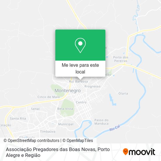 Associação Pregadores das Boas Novas mapa