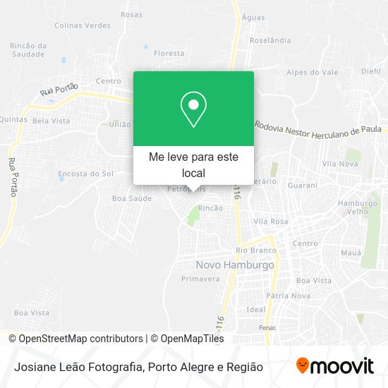 Josiane Leão Fotografia mapa