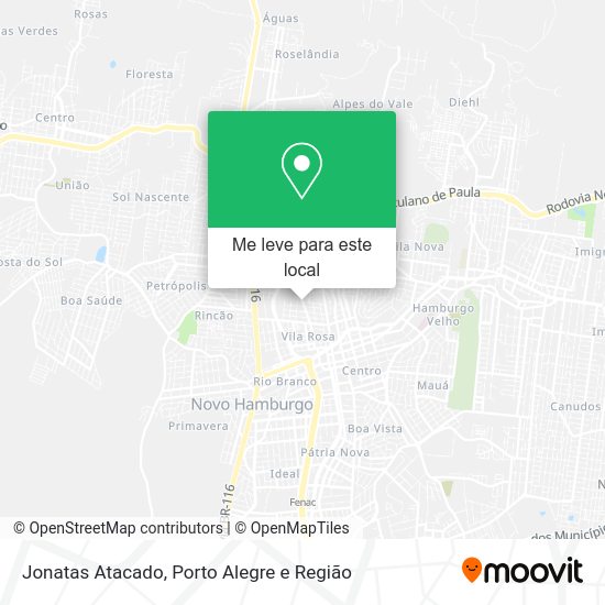 Jonatas Atacado mapa