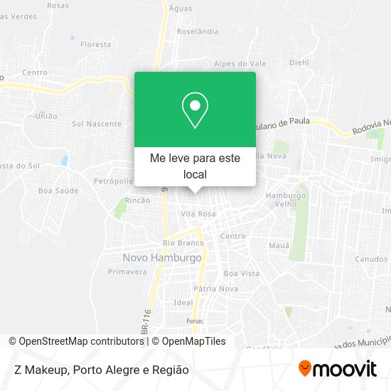 Z Makeup mapa