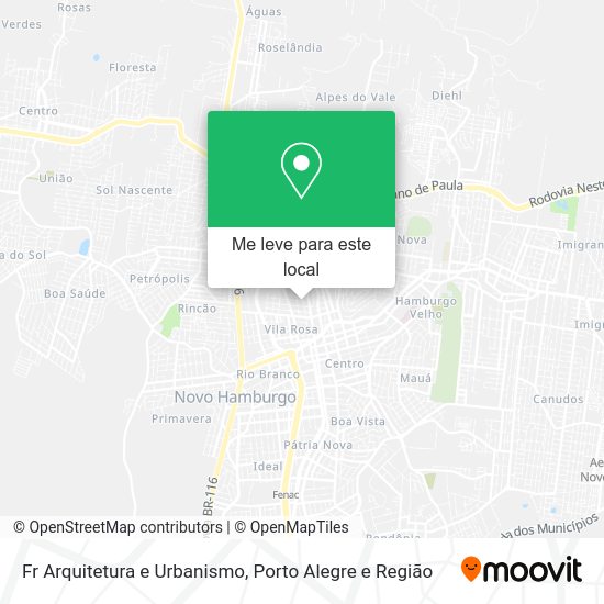 Fr Arquitetura e Urbanismo mapa