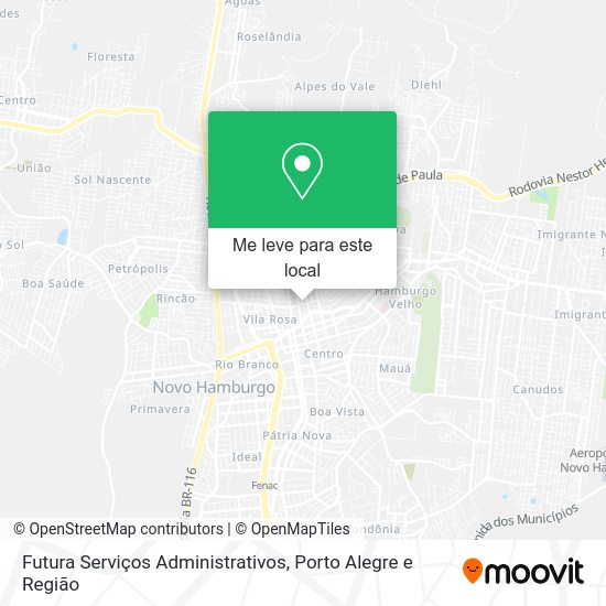 Futura Serviços Administrativos mapa