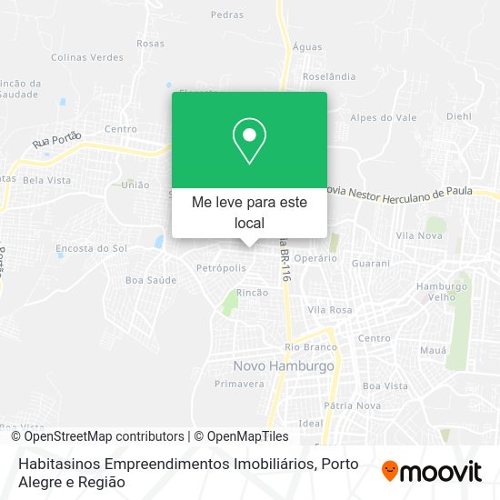 Habitasinos Empreendimentos Imobiliários mapa