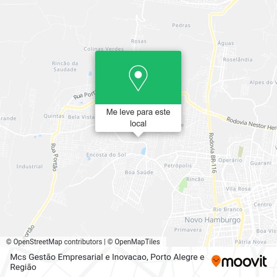 Mcs Gestão Empresarial e Inovacao mapa