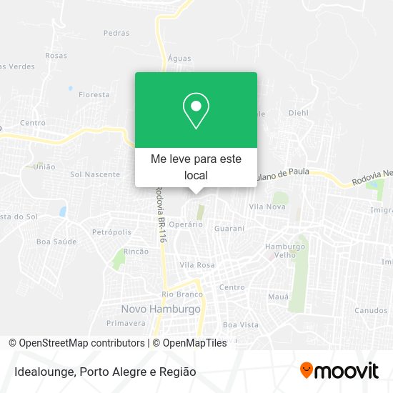 Idealounge mapa