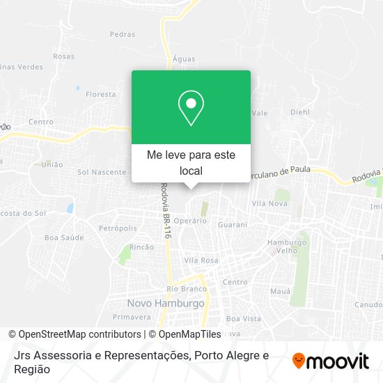 Jrs Assessoria e Representações mapa