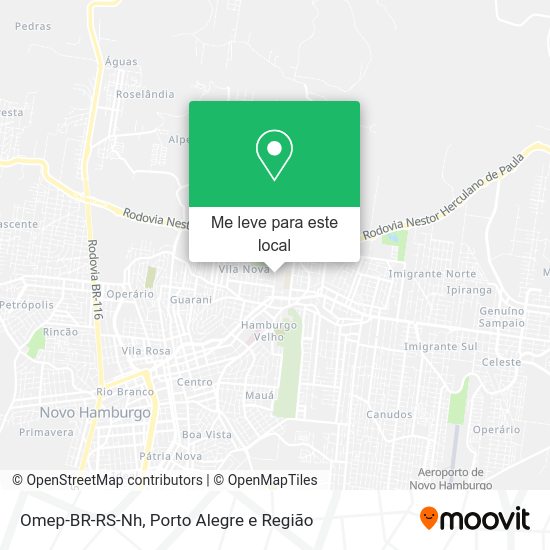 Omep-BR-RS-Nh mapa