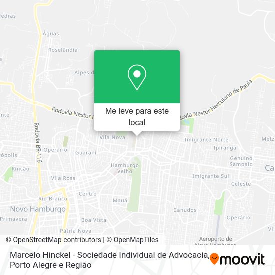 Marcelo Hinckel - Sociedade Individual de Advocacia mapa