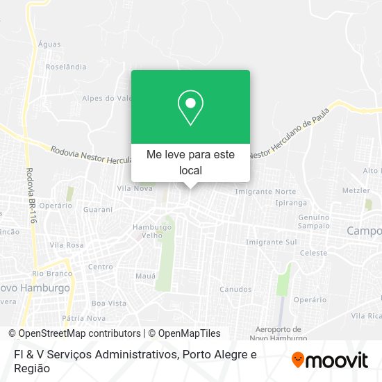Fl & V Serviços Administrativos mapa