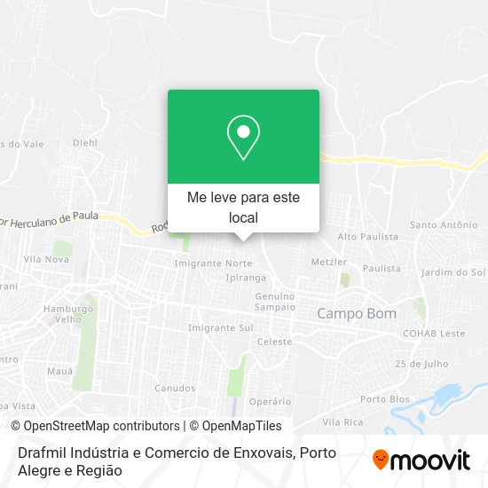 Drafmil Indústria e Comercio de Enxovais mapa