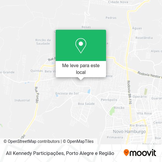 All Kennedy Participações mapa
