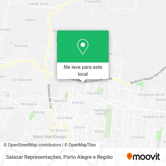 Salazar Representações mapa