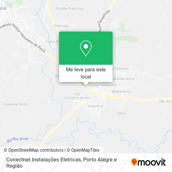Conectnet Instalações Eletricas mapa
