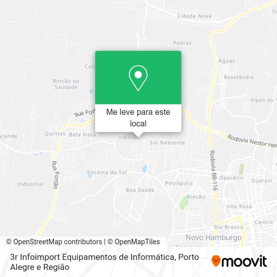 3r Infoimport Equipamentos de Informática mapa