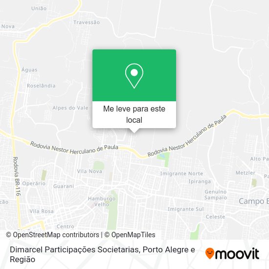 Dimarcel Participações Societarias mapa