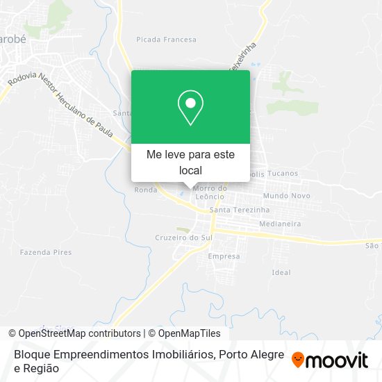 Bloque Empreendimentos Imobiliários mapa