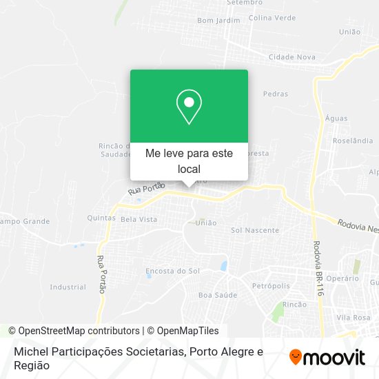 Michel Participações Societarias mapa