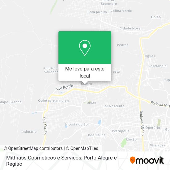 Mithrass Cosméticos e Servicos mapa