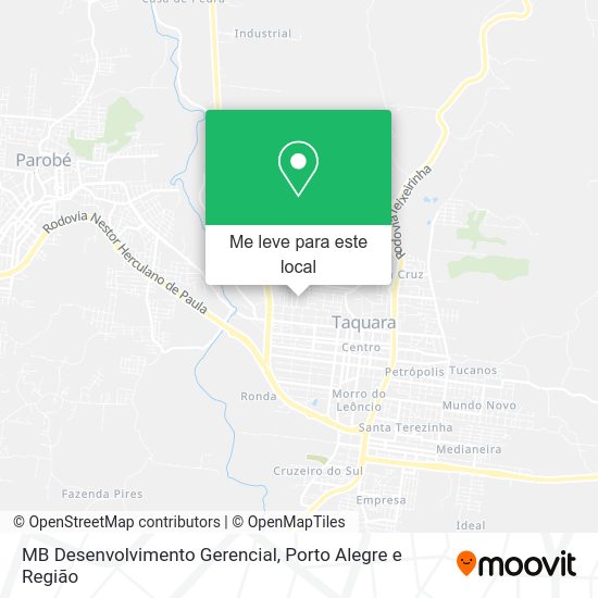 MB Desenvolvimento Gerencial mapa