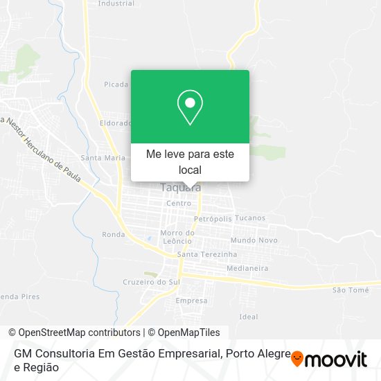GM Consultoria Em Gestão Empresarial mapa