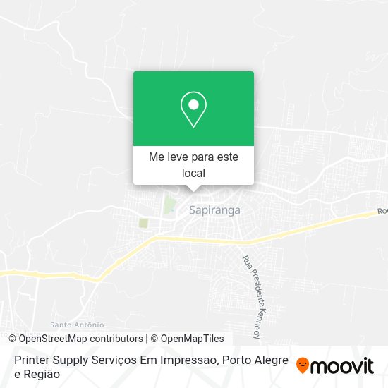 Printer Supply Serviços Em Impressao mapa