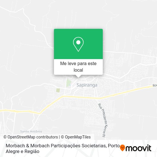 Morbach & Morbach Participações Societarias mapa