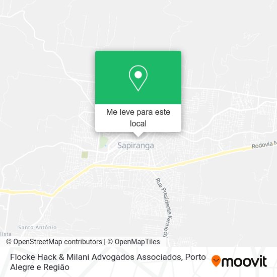 Flocke Hack & Milani Advogados Associados mapa