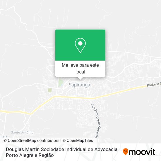 Douglas Martin Sociedade Individual de Advocacia mapa
