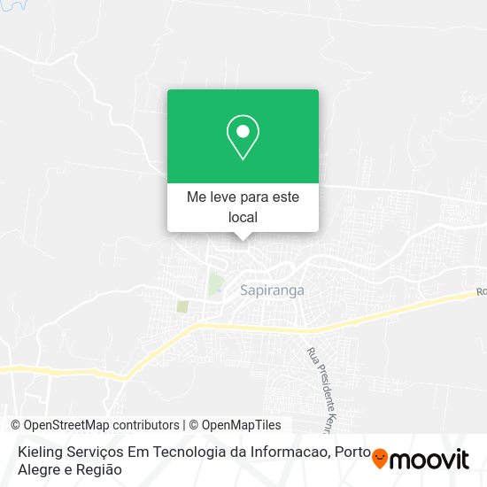 Kieling Serviços Em Tecnologia da Informacao mapa
