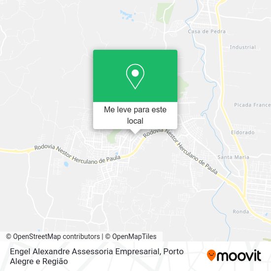Engel Alexandre Assessoria Empresarial mapa